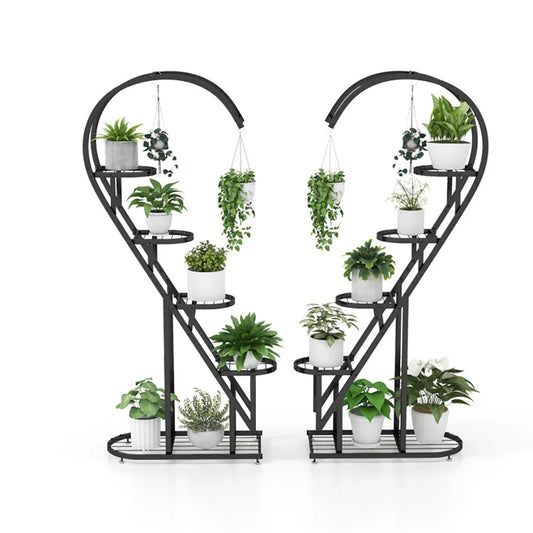 GrowTower™ – Multi-Plant Metal Stand for Indoor & Outdoor