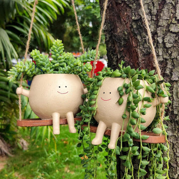 BloomSwing – The Smiling Hanging Planter